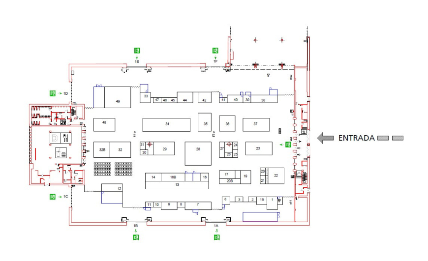 plano del salón