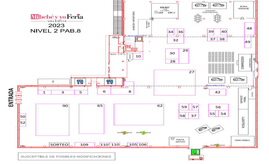 plano del salón